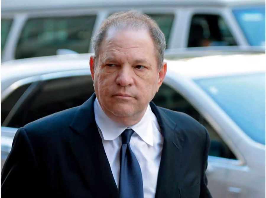 Harvey Weinstein vor dem Gericht in New York.