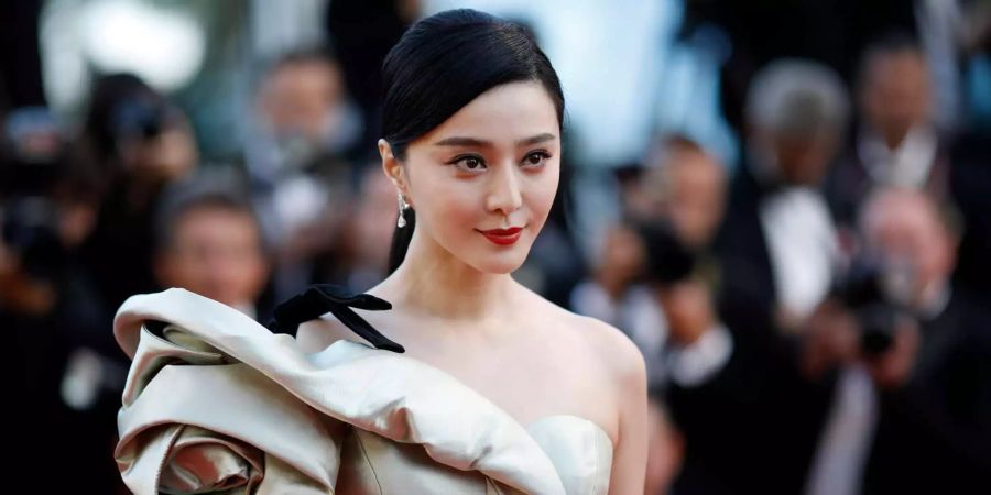 Die Chinesische Schauspielerin Fan Bingbing.