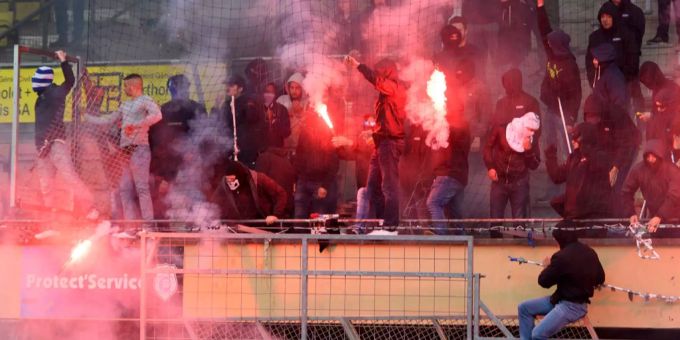 Spielabbruch wegen Fussballchaoten - Lausanne stellt sich gegen seine Fans