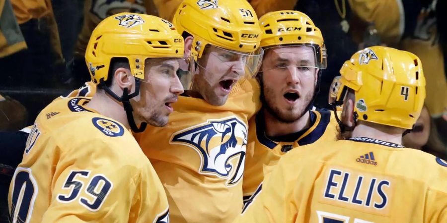 Weiter auf der Erfolgsstrasse: Roman Josi (links) und die Nashville Predators.