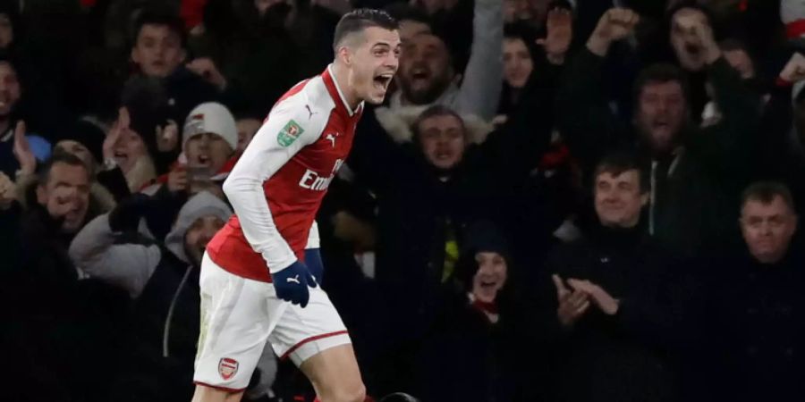 Hat im Moment nicht viel Grund zum Lachen: Granit Xhaka steht in harscher Kritik.