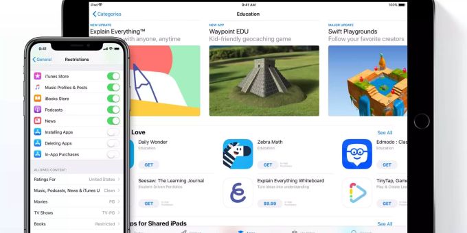 Apple bringt mit «Families» mehr Kontrolle für die Eltern auf iOS. Apple bringt mit «Families» mehr Kontrolle für die Eltern auf iOS.