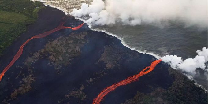 Jetzt auf Marshallinseln - Aschewolke aus Hawaii wandert