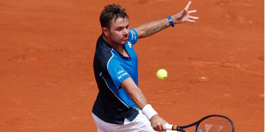 Herbe Enttäuschung: Stan Wawrinka muss die Segel streichen.