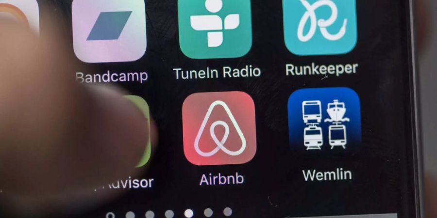 Airbnb bietet auf seiner Plattform Unterkünfte an.