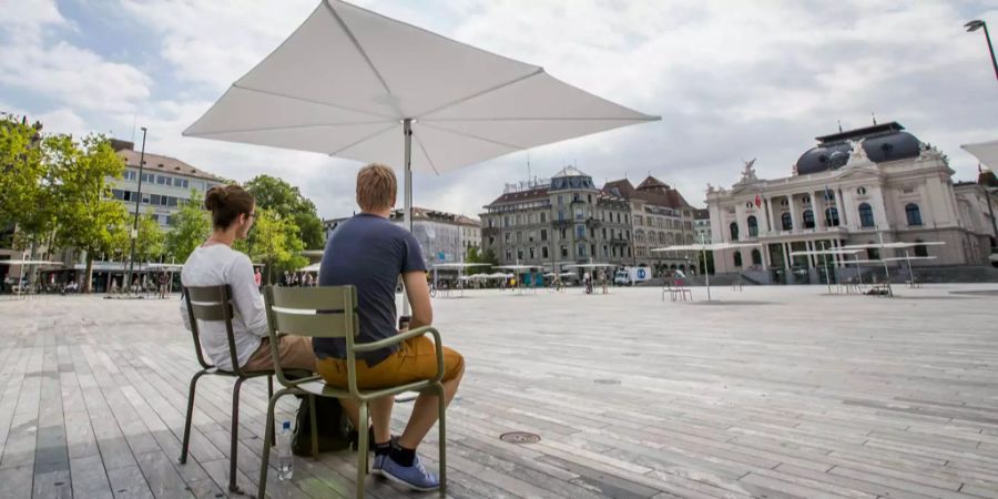 Der Sechseläuteplatz in Zürich geniesst grosse Beliebtheit.