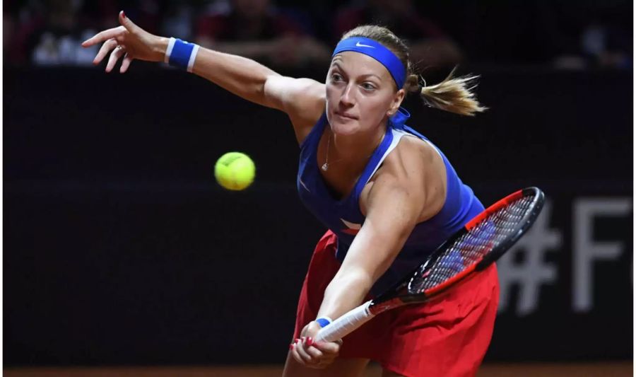 Petra Kvitova bereitet sich in Paris gerade auf die French Open vor.