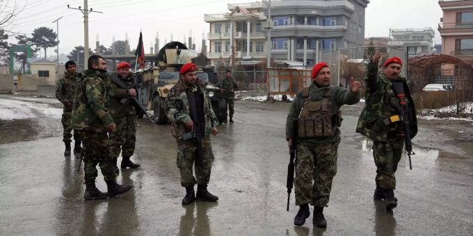 Die nordafghanischen Sicherheitskräfte hätten die Frau bei eine gemeinsamen Bodenoffensive mit US-Soldaten gefunden. (Symbolbild) Die nordafghanischen Sicherheitskräfte hätten die Frau bei eine gemeinsamen Bodenoffensive mit US-Soldaten gefunden. (Symbolbild)