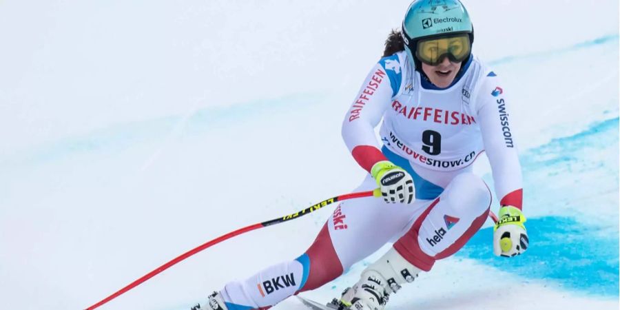 Wendy Holdener gewinnt die Kombi in Lenzerheide.