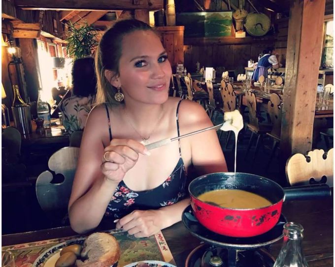 Fondueplausch: «Ich mampfte gern», sagt sie zu Nau. kerstin cook