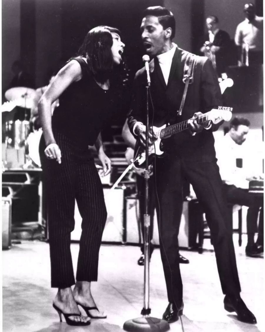 Sie liebte ihn, er schlug sie: Tina 1966 mit Ehemann Ike Turner.