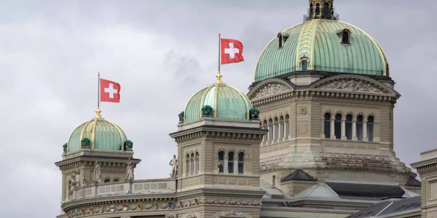 Das Bundeshaus in Bern.