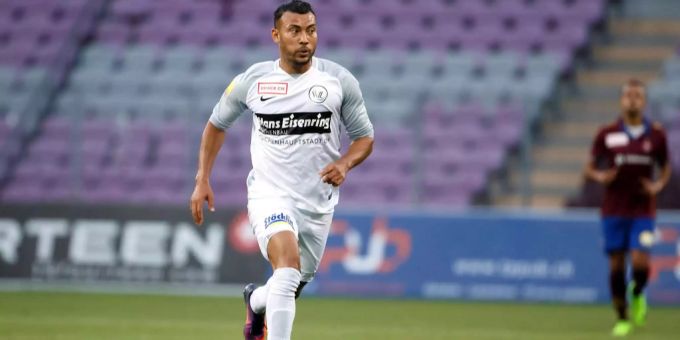 Johan Vonlanthen bei einem Challenge-League-Einsatz für den FC Wil. Johan Vonlanthen bei einem Challenge-League-Einsatz für den FC Wil.