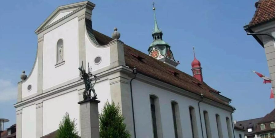 Die katholische Kirche in Küssnacht (SZ).