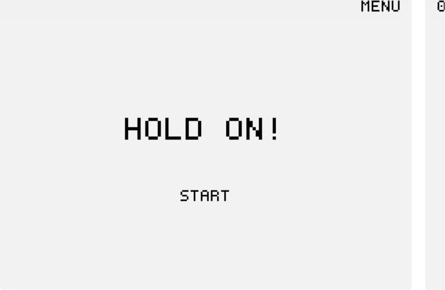 «Hold on!» Das Spiel für talentfreie Langweiler.