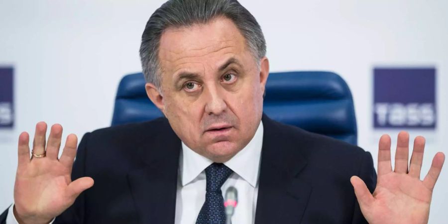 Vitaly Mutko tritt zurück.