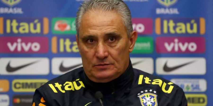 Brasiliens Nationaltrainer Tite.