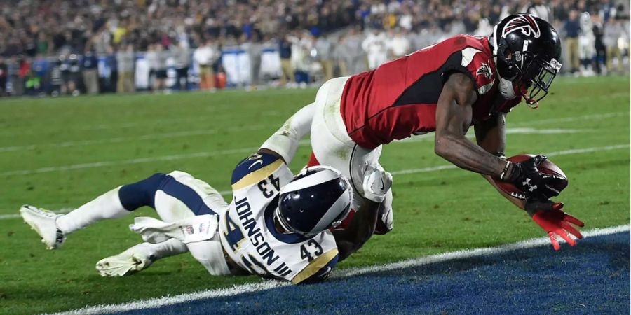 Julio Jones mit dem Touchdown gegen Los Angeles.