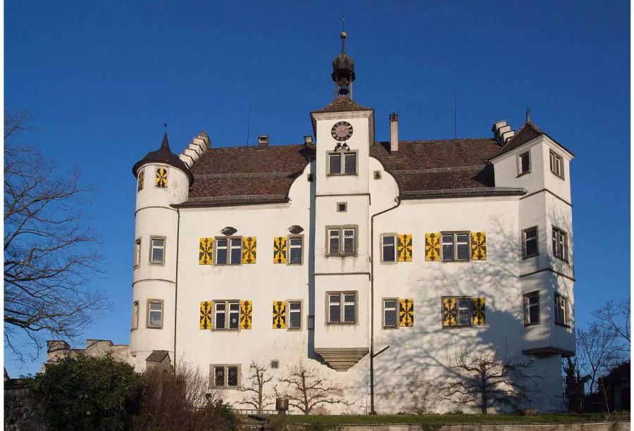 Das Schloss Sonnenberg steht oberhalb der Gemeinde Stettfurt TG.