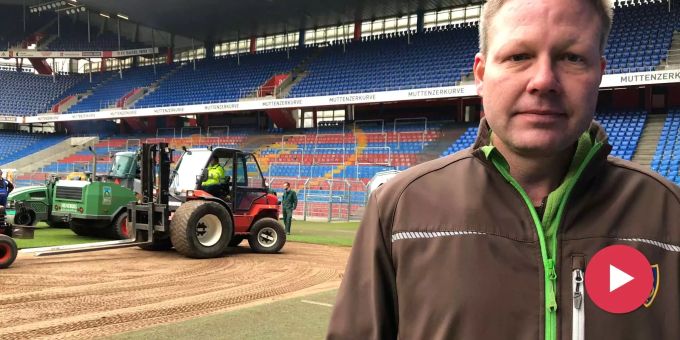 Greenkeeper des FC Basel - «Einen neuen Rasen zu verlegen geht Zack-Zack»
