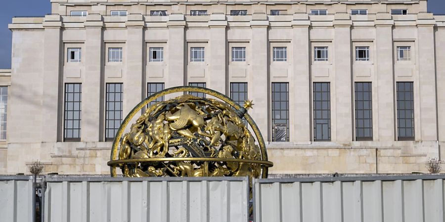 Die Schweiz schliesst sich einer Erklärung der Vereinten Nationen zu den Uiguren an. Im Bild der Uno-Sitz in Genf. (Archivbild)