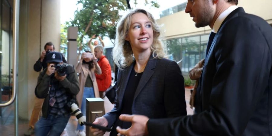 Elizabeth Holmes im Oktober in San Jose