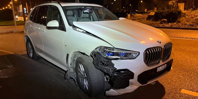Goldach: Verkehrsunfall zwischen zwei Autos