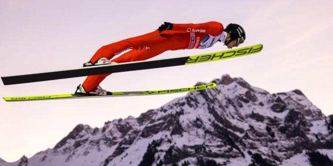 Skispringer Gregor Deschwanden zeigt bisher eine starke Weltcup-Saison. Gregor Deschwanden