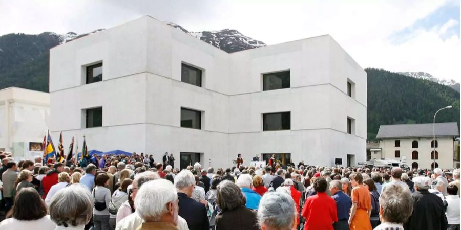 Das Besucherzentrum des Schweizerischen Nationalparks in Zernez GR ist 2008 eröffnet worden.