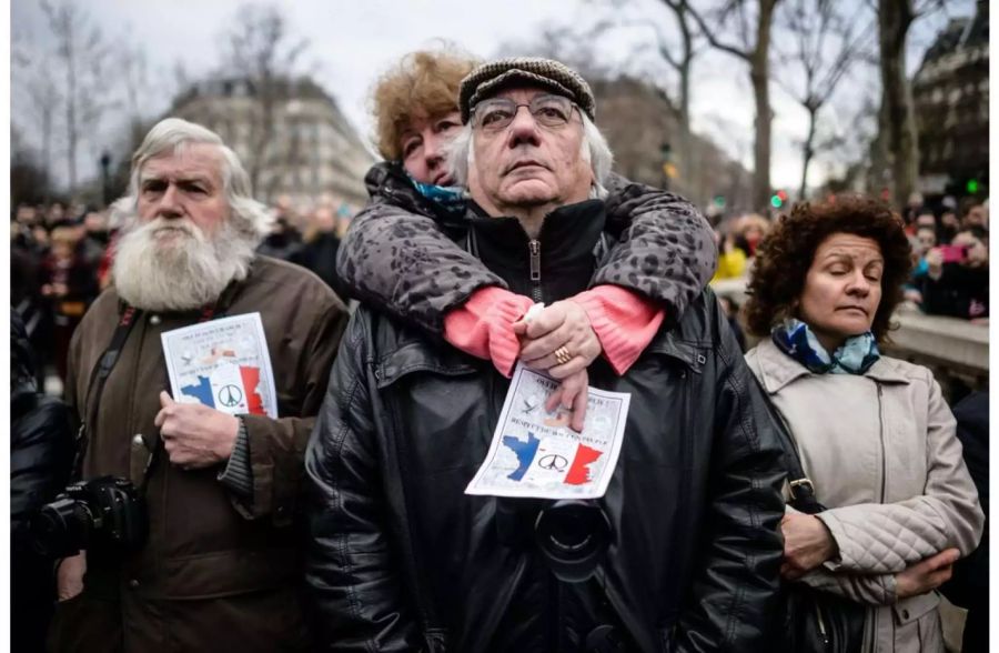 Die Trauer um die Opfer des Charlie-Hebdo-Attentats war in Frankreich gross.