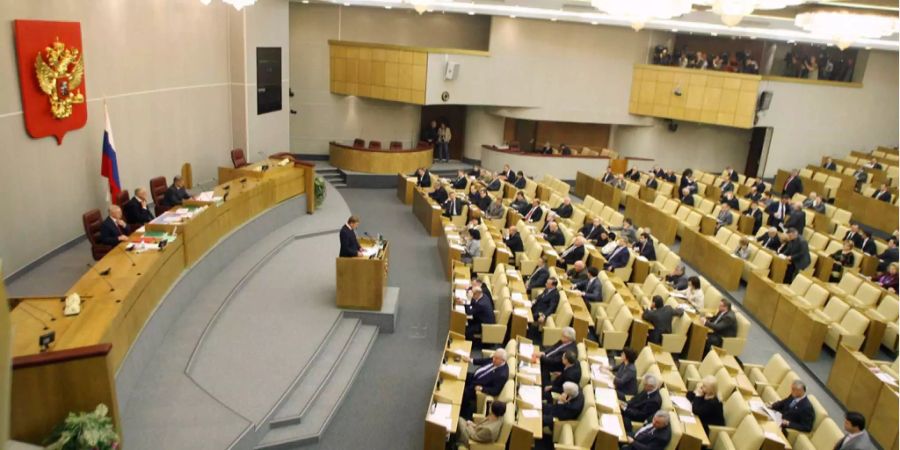 Der Boykott des russischen Parlaments ist eine Protestaktion.