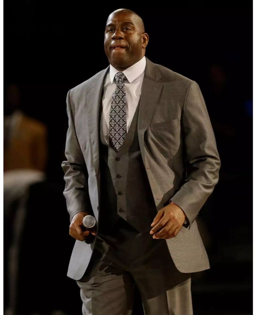 Basketball-Star Magic Johnson outete sich 1991 als HIV-positiv.