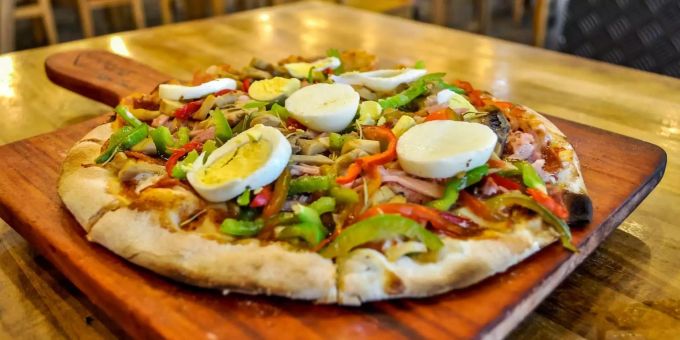 Italiens Nationalgericht: Die Pizza. Italiens Nationalgericht: Die Pizza.