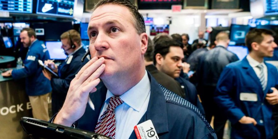 Händler an der Wall Street bleiben besorgt