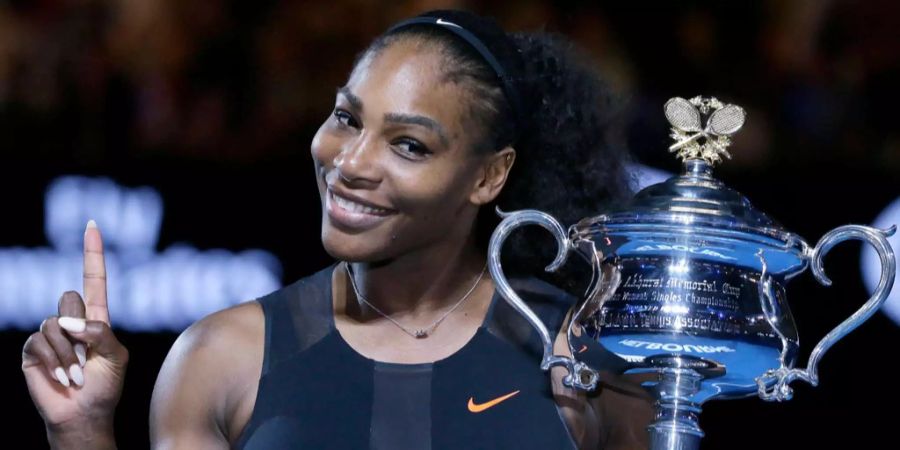 Serena Williams gewann letztes Jahr die Australian Open.