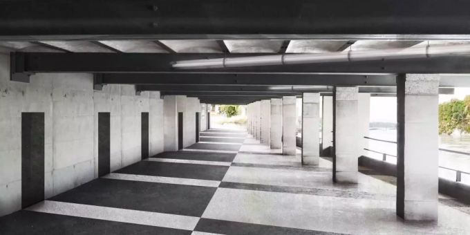 Forelle: Das zur Weiterbearbeitung empfohlene Siegerprojekt von Schneider Türtscher Architekten GmbH, Zürich. Forelle: Das zur Weiterbearbeitung empfohlene Siegerprojekt