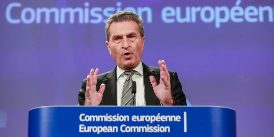 Günther Oettinger, EU-Kommissar.