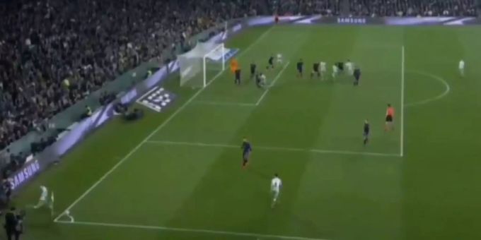 Schlitzohr - Betis-Oldie Joaquin versenkt im Cup einen Corner direkt
