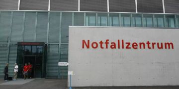 Das Notfallzentrum des Kantonsspitals Zug.