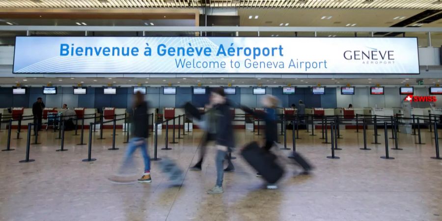 Der Flughafen in Genf.