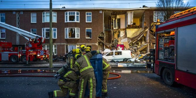 Explosion in Den Haag