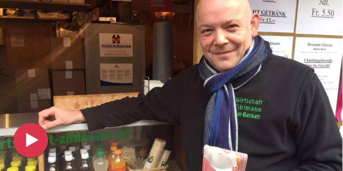 Es braucht sogar eine Anleitung dazu - So essen Sie Basler «Chäsbängel» wie ein Profi