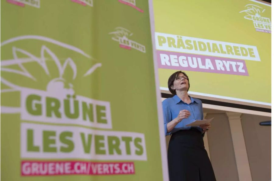 Delegiertenversammlung der Grünen Schweiz im Mai 2018 - Keystone