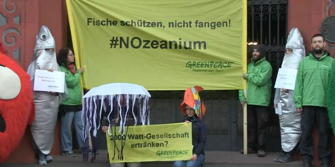 Ozeanium Basel - Greenpeace bekämpft das geplante Grossaquarium