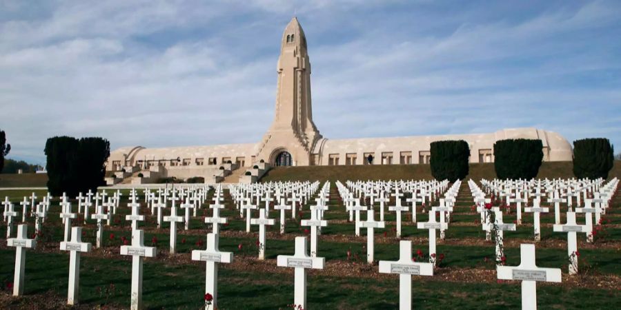 Das Ossarium in Verdun.