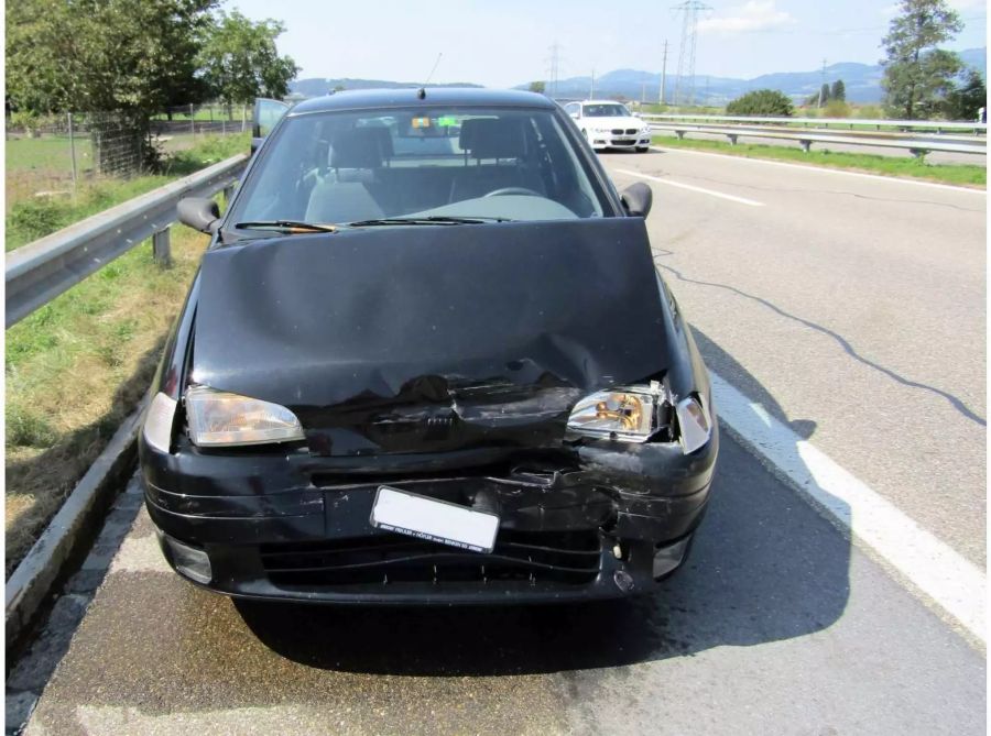 Beim Unfall wurde niemand verletzt - Keystone