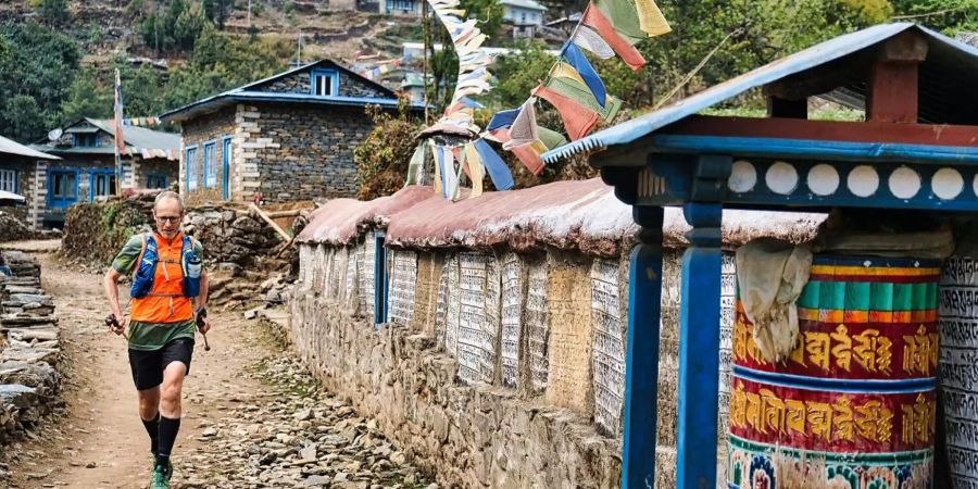 Der Himalaya Trail ist insgesamt 1864 Kilometer lang und es müssen über 95'000 Höhenmeter zurückgelegt werden, Bild: zvg/Peter Hinze