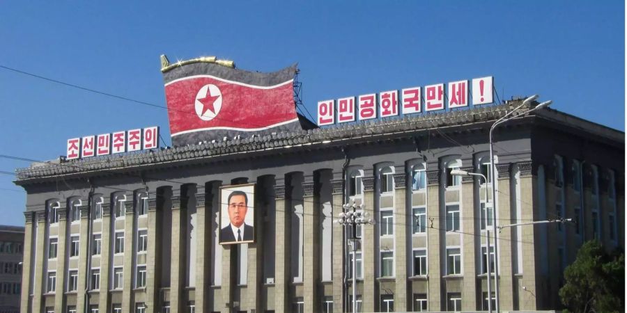 Der Kim-Il-Sung-Platz in Pjöngjang.