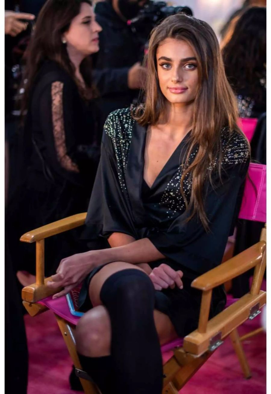 Taylor Hill backstage an der letzten Show in New York.