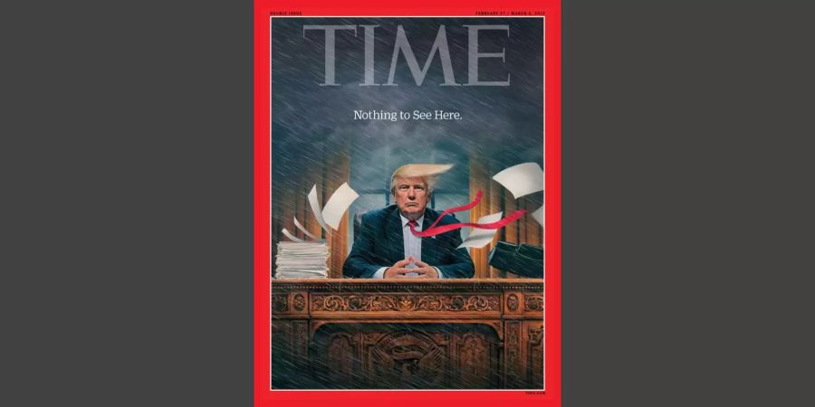 Das Time-Cover von Tim O’Brien vom Februar 2017.